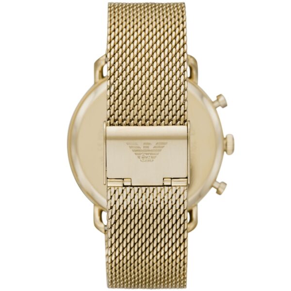 Emporio Armani Avaitor AR11315 Men’s Quartz Stainless Steel Beige Dial 43mm Watch