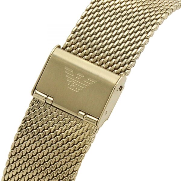 Emporio Armani Avaitor AR11315 Men’s Quartz Stainless Steel Beige Dial 43mm Watch