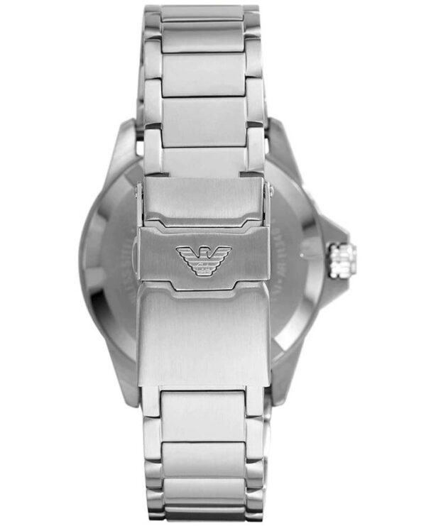 Emporio Armani Diver AR11339  Silver Stainless Steel Blue Dial Quartz Watch for Men's