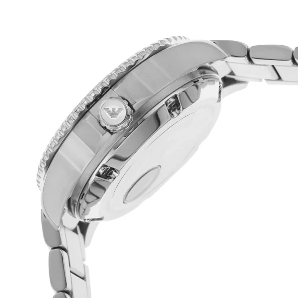 Emporio Armani Diver AR60059 Silver Stainless Steel Blue Dial Automatic