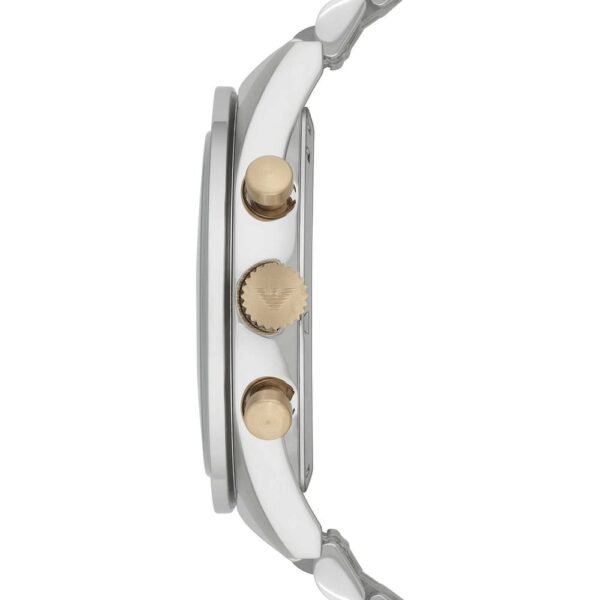 Emporio Armani AR6088 Men’s Analogue Quartz Stainless Steel 46mm Watch
