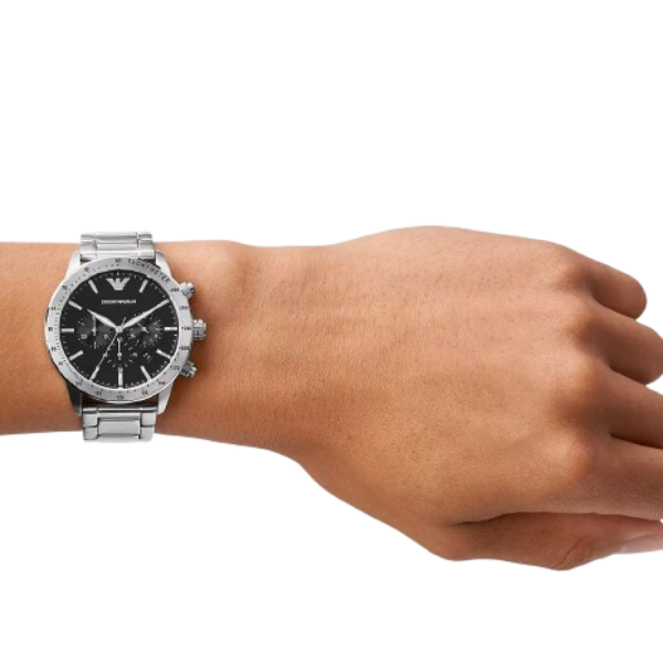 Emporio Armani AR11241 Men’s Analogue Quartz Stainless Steel 43mm Watch