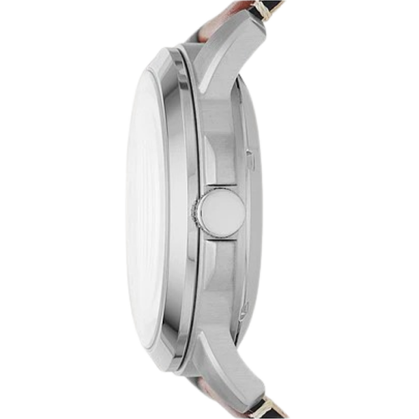 Fossil Grant Twist ME1161 Three-Hand Luggage Leather Watch for Men's 44mm