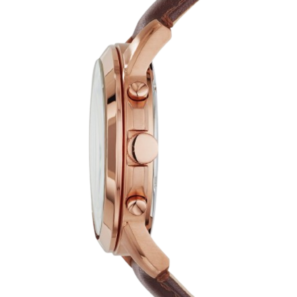 Fossil Grant FS4991 Chronograph Brown Leather Watch for Men