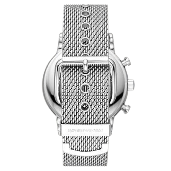 Emporio Armani AR11429 Men’s Chronograph Quartz Stainless Steel Black Dial