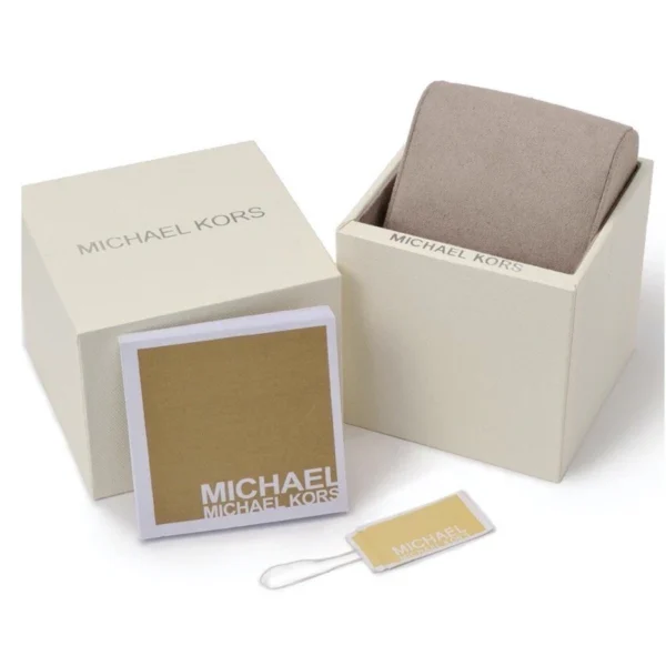 Michael Kors Portia MK3638 Silver-Tone Women’s Quartz Stainless Steel Black Dial 36mm