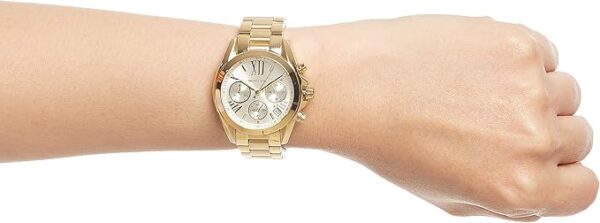 Michael Kors Mini Bradshaw MK6267 Gold-Tone Chronograph Women's Watch 36mm