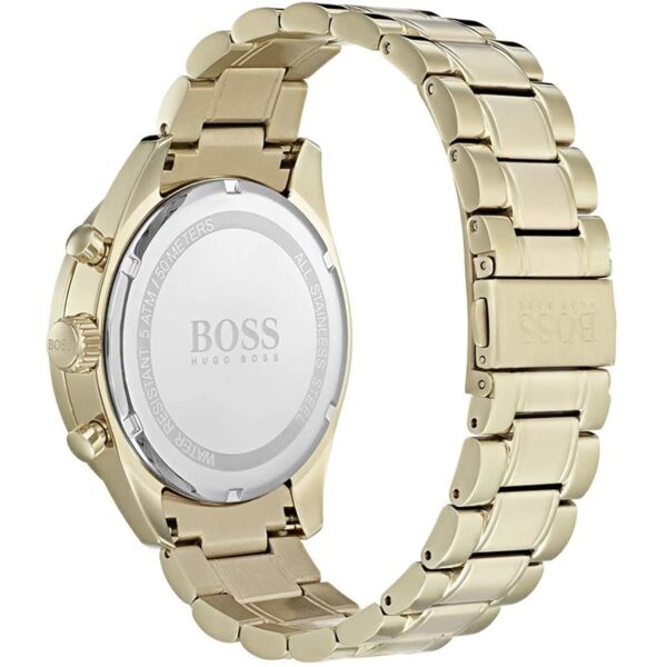 Hugo Boss  Men’s Quartz Stainless 1513631 Steel Silver Dial 44mm Watch