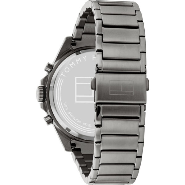 Tommy Hilfiger Stainless 1791975 Steel Wrist Watch For Men 45mm