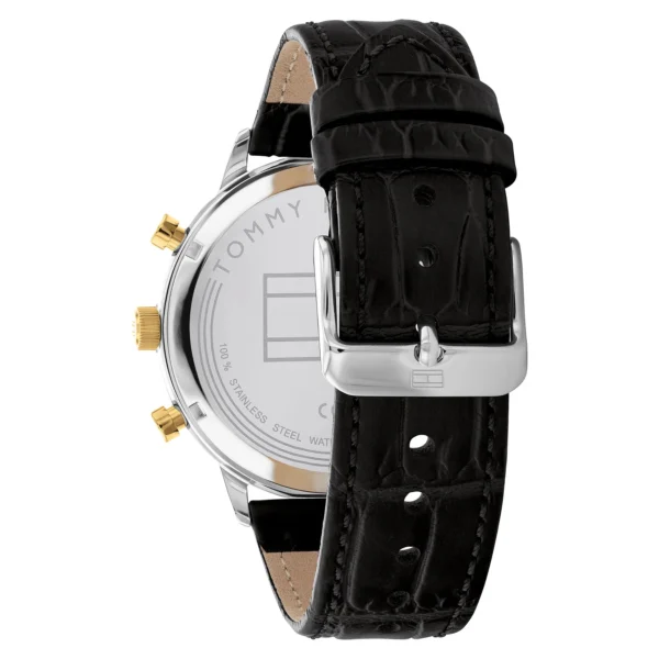 Tommy Hilfiger Leonard 1791986 Watch for Men 44mm with Stainless Steel or Leather Bracelet