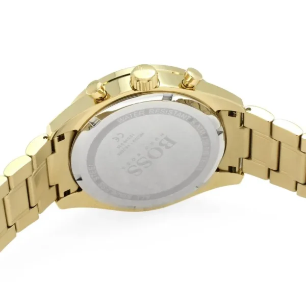 Hugo Boss  Men’s Quartz Stainless 1513631 Steel Silver Dial 44mm Watch