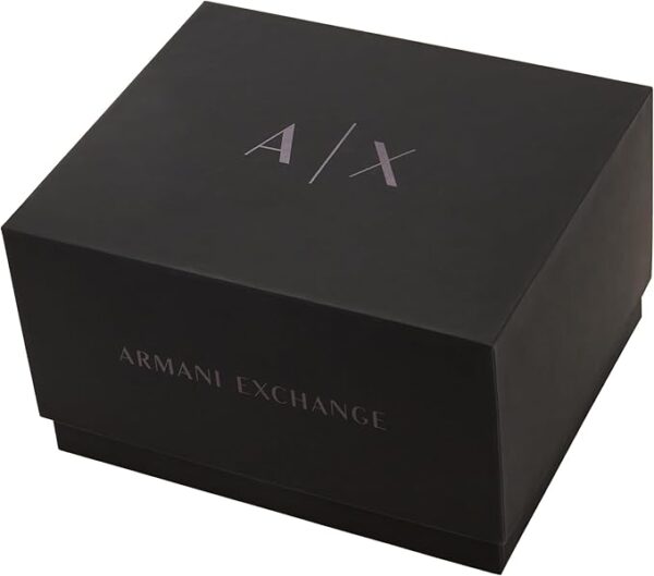 Armani Exchange AX7151 Gold-Tone Men’s Quartz Stainless Steel Blue Dial 44mm