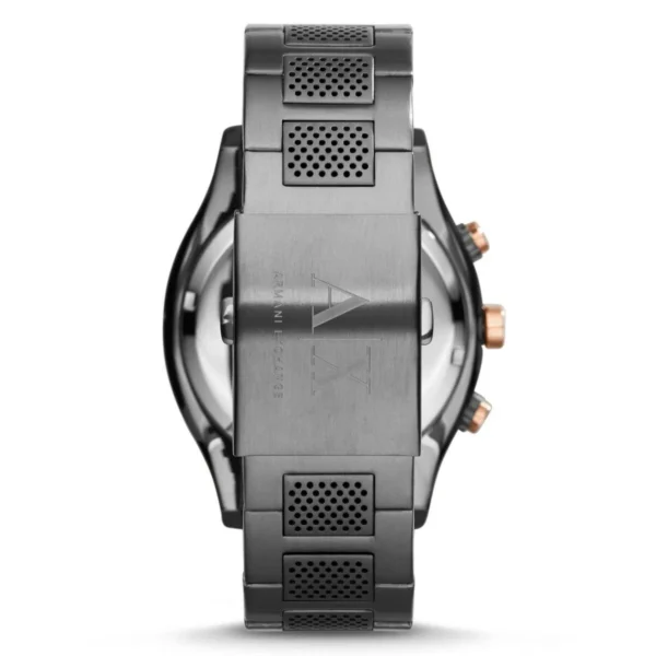 Armani Exchange Gunmetal AX1603 Chronograph Bracelet Men's Watch 45mm