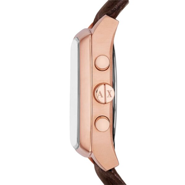 Armani Exchange AX2252 Brown Leather Strap Brown Dial 40mm Watch