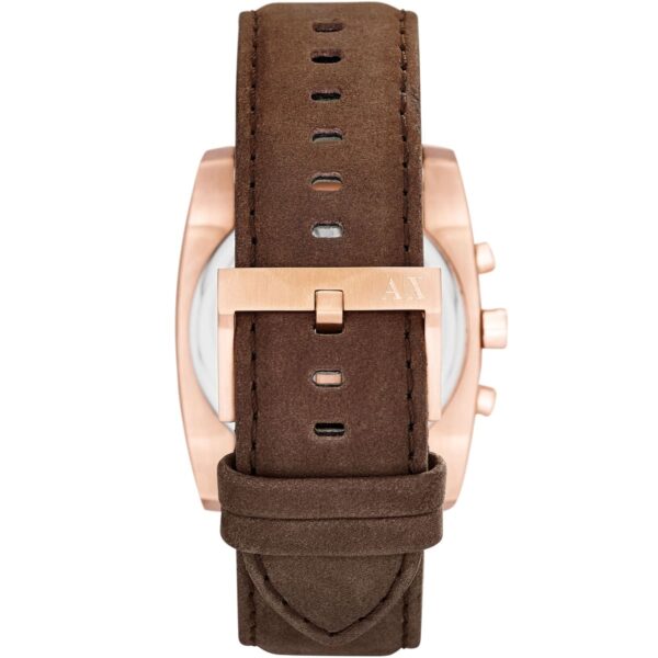 Armani Exchange AX2252 Brown Leather Strap Brown Dial 40mm Watch