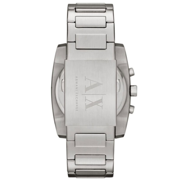 Armani Exchange Men’s Quartz Silver AX2253 Stainless Steel Black Dial 40mm Watch