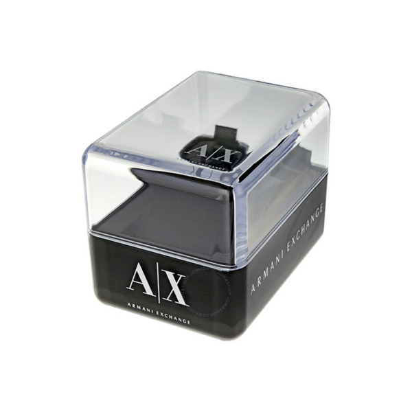 Armani Exchange Men’s Quartz Silver AX2253 Stainless Steel Black Dial 40mm Watch