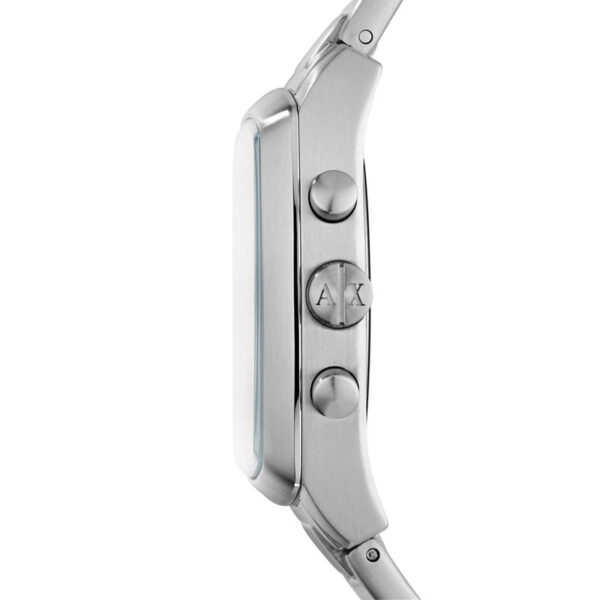 Armani Exchange Men’s Quartz AX2254 Silver Stainless Steel Silver Dial 40mm Watch