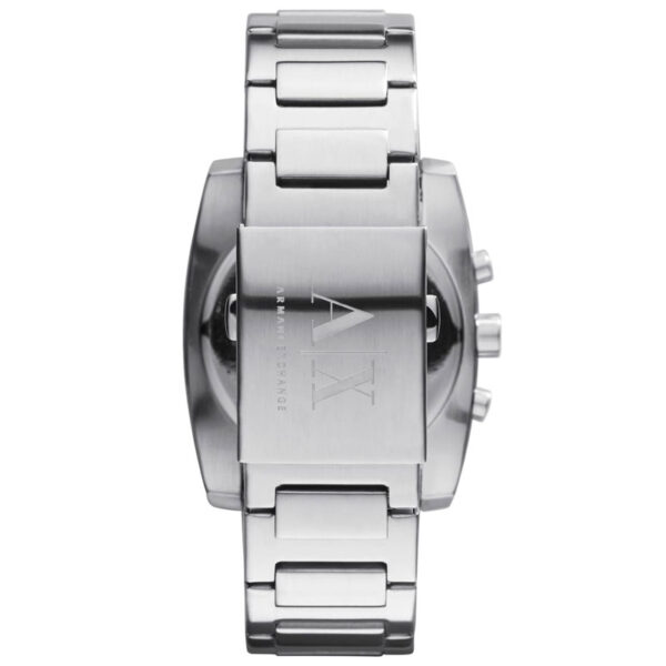 Armani Exchange Men’s Quartz AX2254 Silver Stainless Steel Silver Dial 40mm Watch