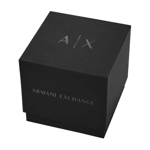 Armani Exchange AX2449 Three-Hand Date Rose Gold-Tone 46mm