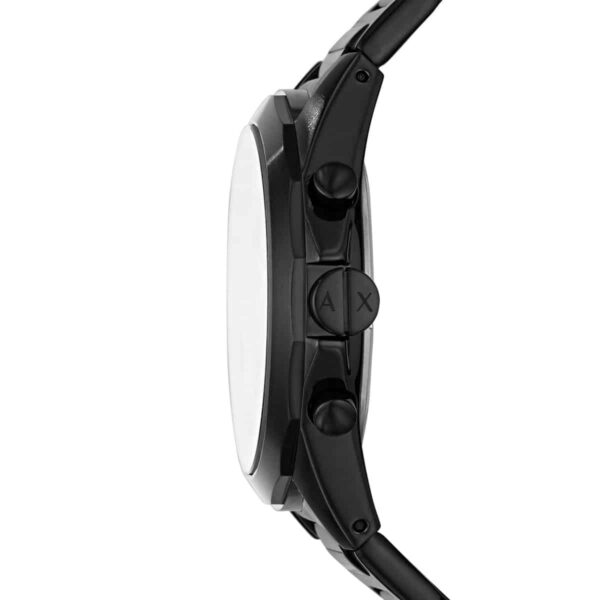 Armani Exchange Drexler Chronograph Quartz AX2639 Black Stainless Steel Blue Dial 44mm Watch