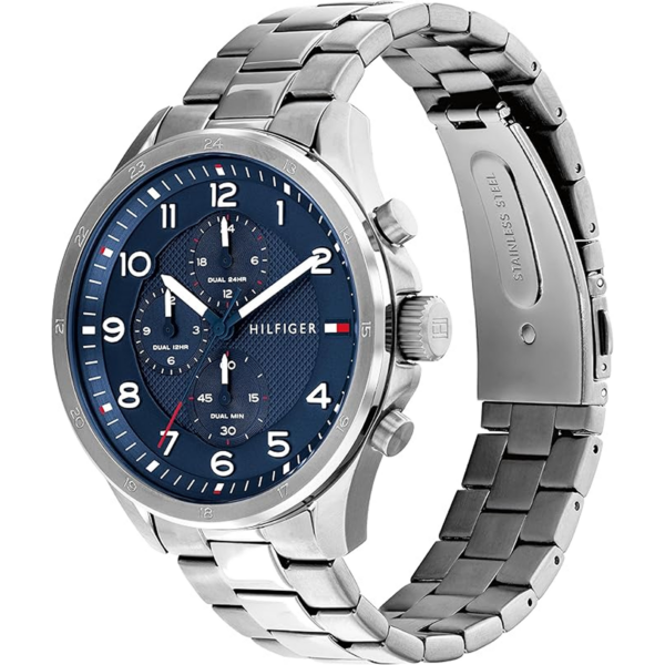 Tommy Hilfiger 1792007 Men’s Watch Axel Stainless Steel Dial  45mm