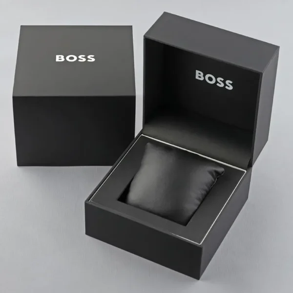 Hugo Boss Gregor Series 1514081 Chronograph Green Dial Two Tone Steel Strap Watch For Men